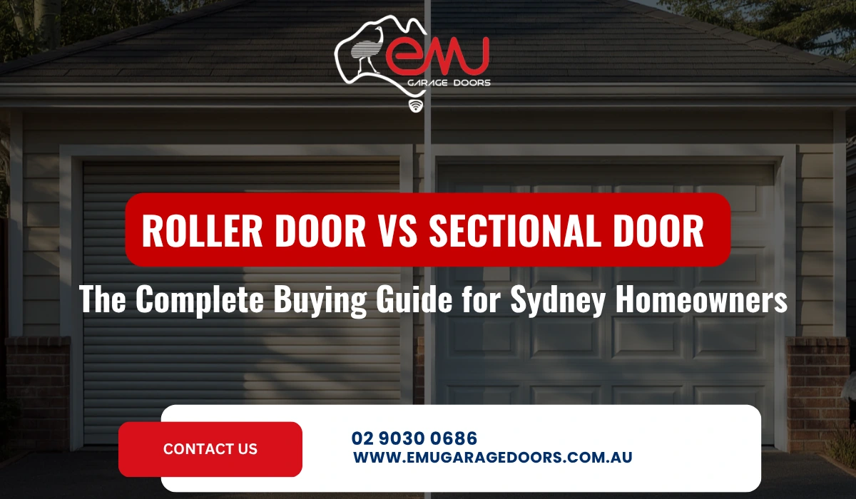 ROLLER DOOR VS SECTIONAL DOOR The Complete Buying Guide for Sydney Homeowners