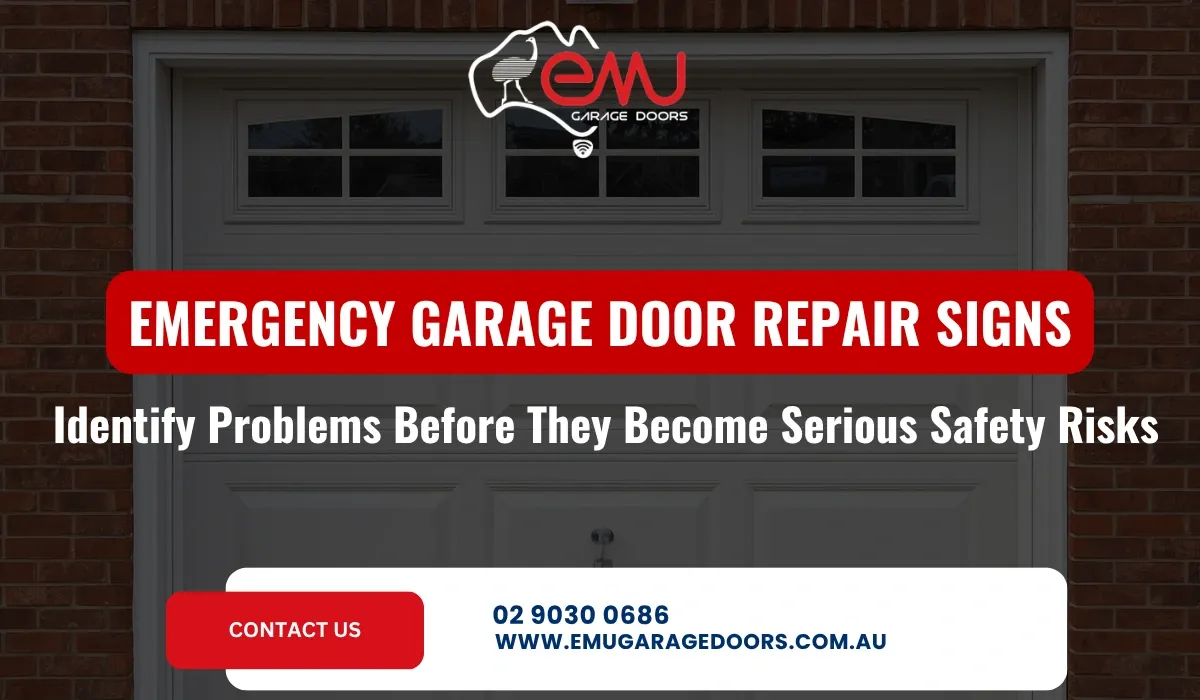 Emergency Garage Door Repair Signs