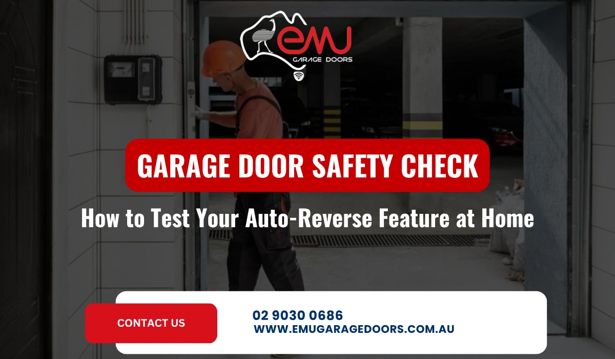 GARAGE DOOR SAFETY CHECK